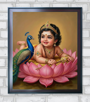 Adorable Kutty Muruga - Tummy Time - Concept Art