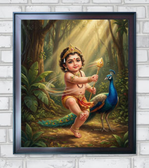 Little Muruga’s adorable Vel Practice - Concept Art