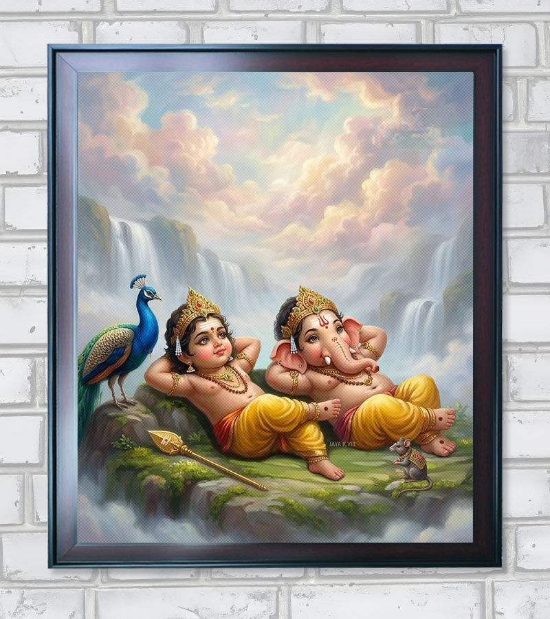 Ganesh and Muruga - The Purest form of Divinity