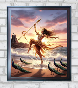 Brave and Majestic Young Murugan - Concept Art