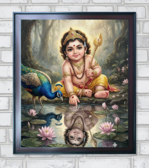 Azhagan Murugan Concept Art in A3 Size