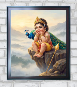 Chinna Azhagan Murugan Concept Art in A3 Size